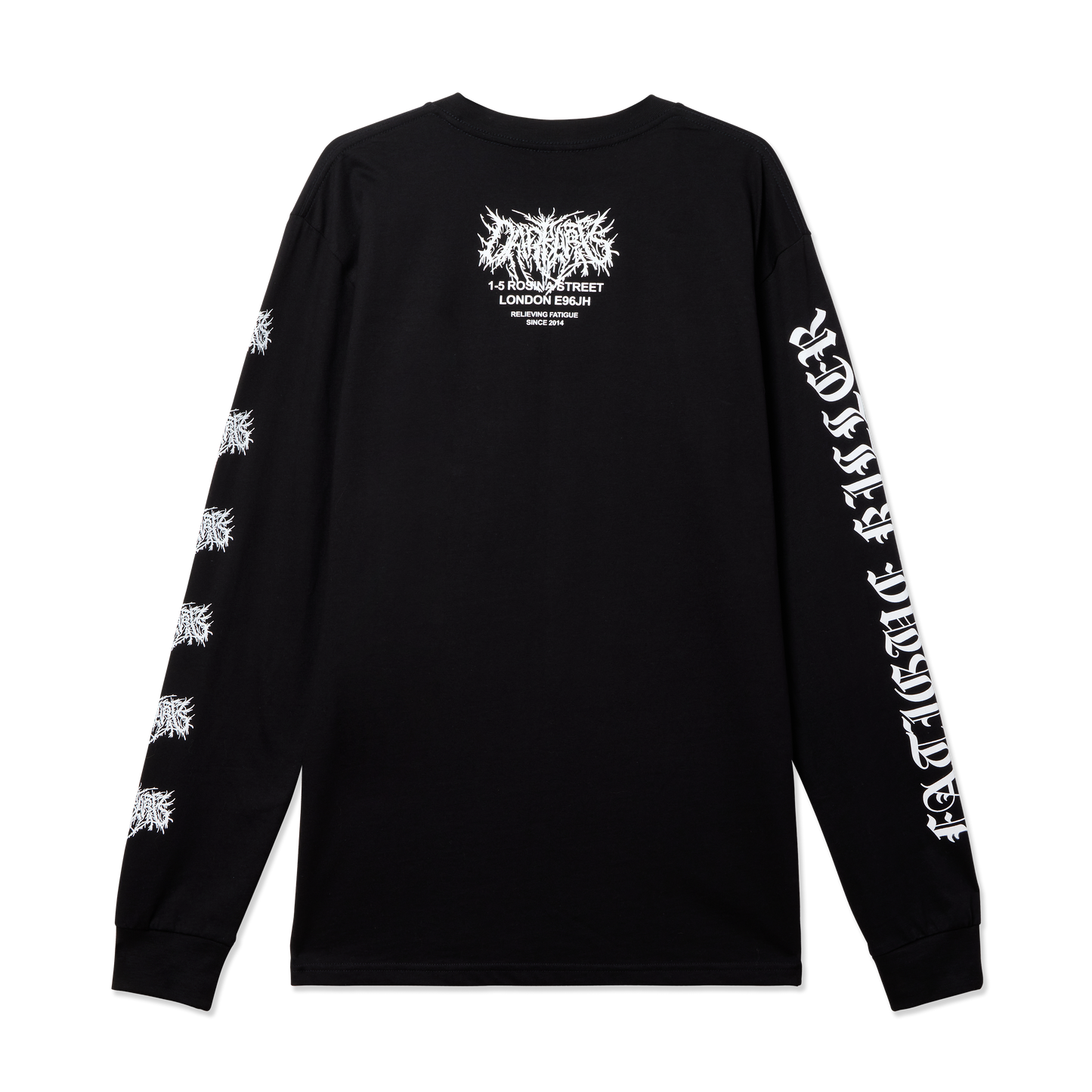 THORNS LONGSLEEVE TEE - Black