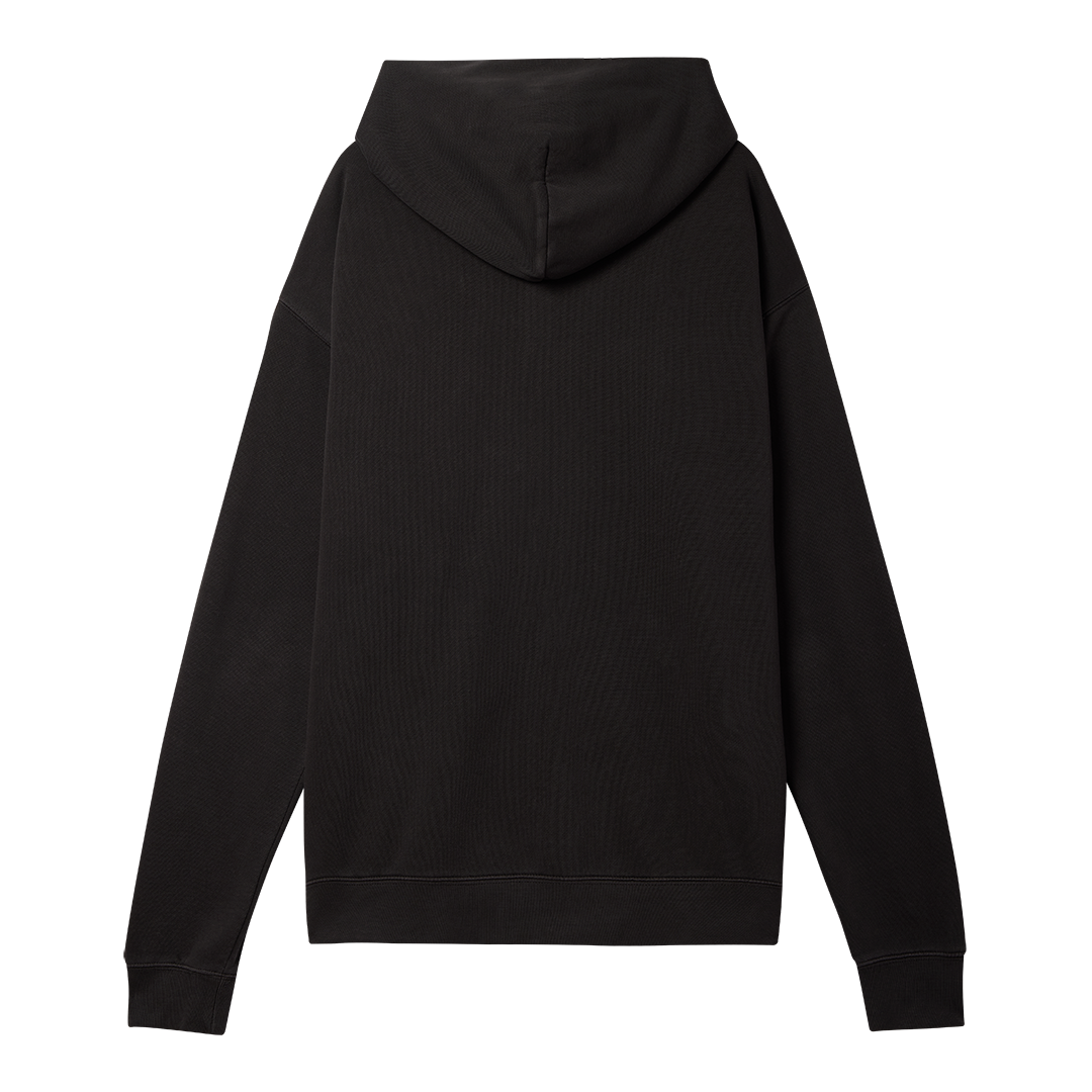 THORNS ZIP-UP HOODIE - Faded Black
