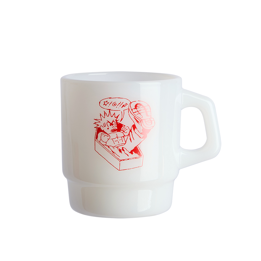 RUDE AWAKENING MUG - White