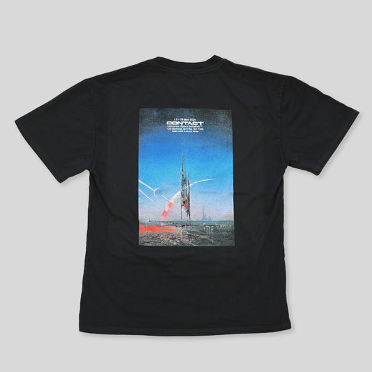 CONTACT T-SHIRT - BLACK