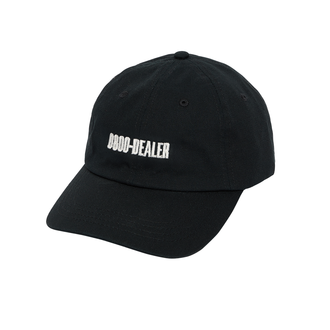 0800-DEALER 6 PANEL  - Black