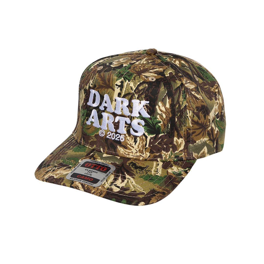 DARK ARTS TRUCKER CAP - Camo