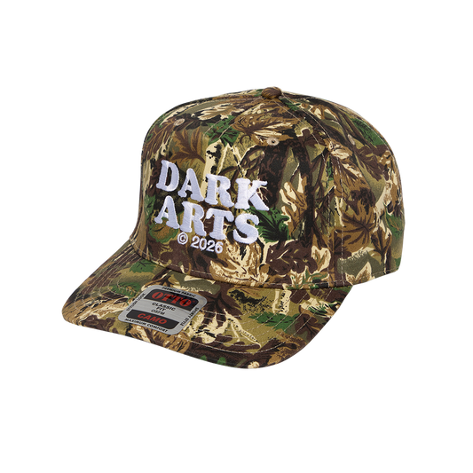 DARK ARTS TRUCKER CAP - Camo
