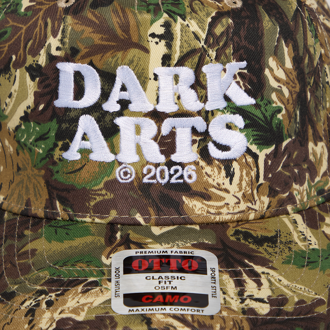 DARK ARTS TRUCKER CAP - Camo