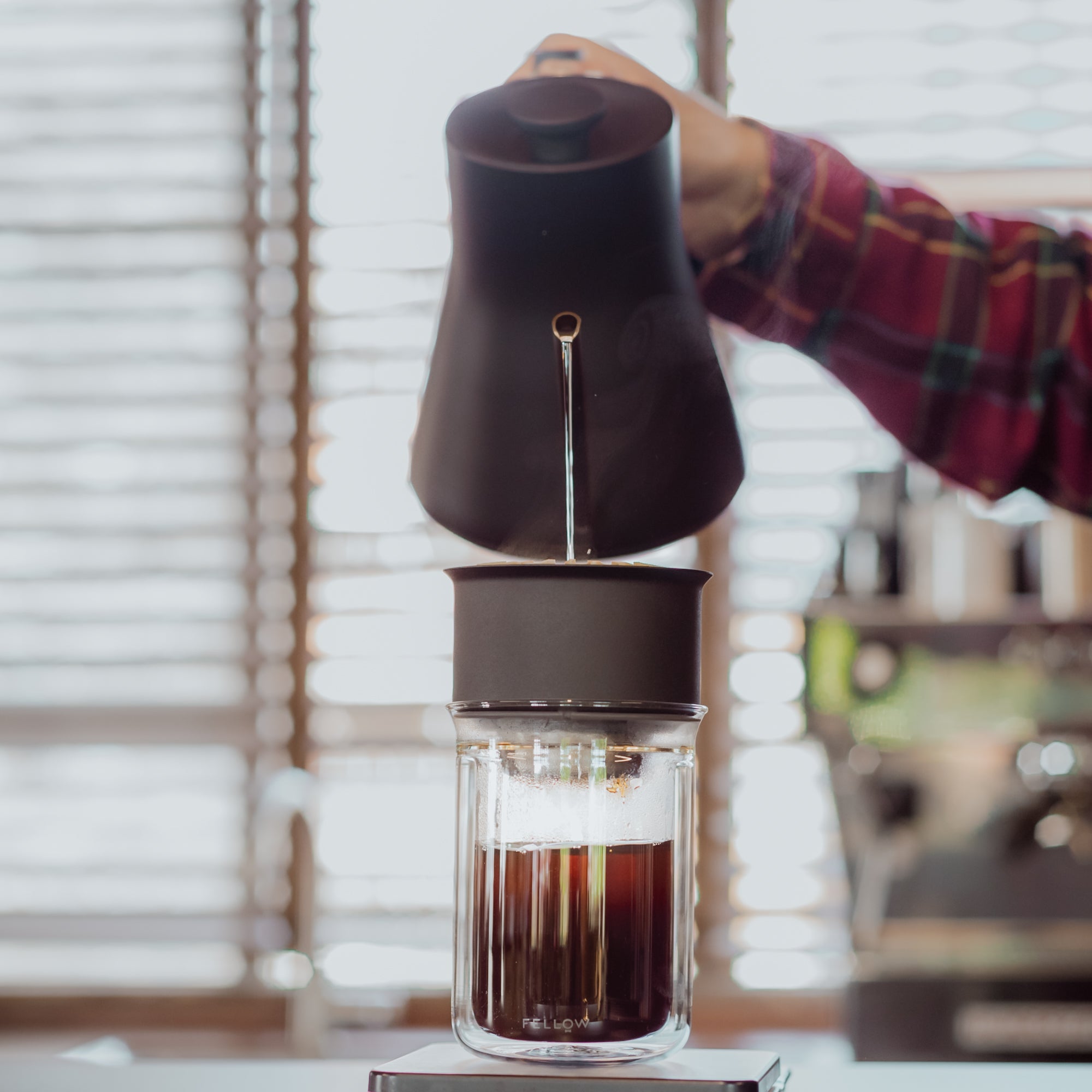 Stagg EKG 0.9L Kettle Matte Black Fellow Dark Arts Coffee