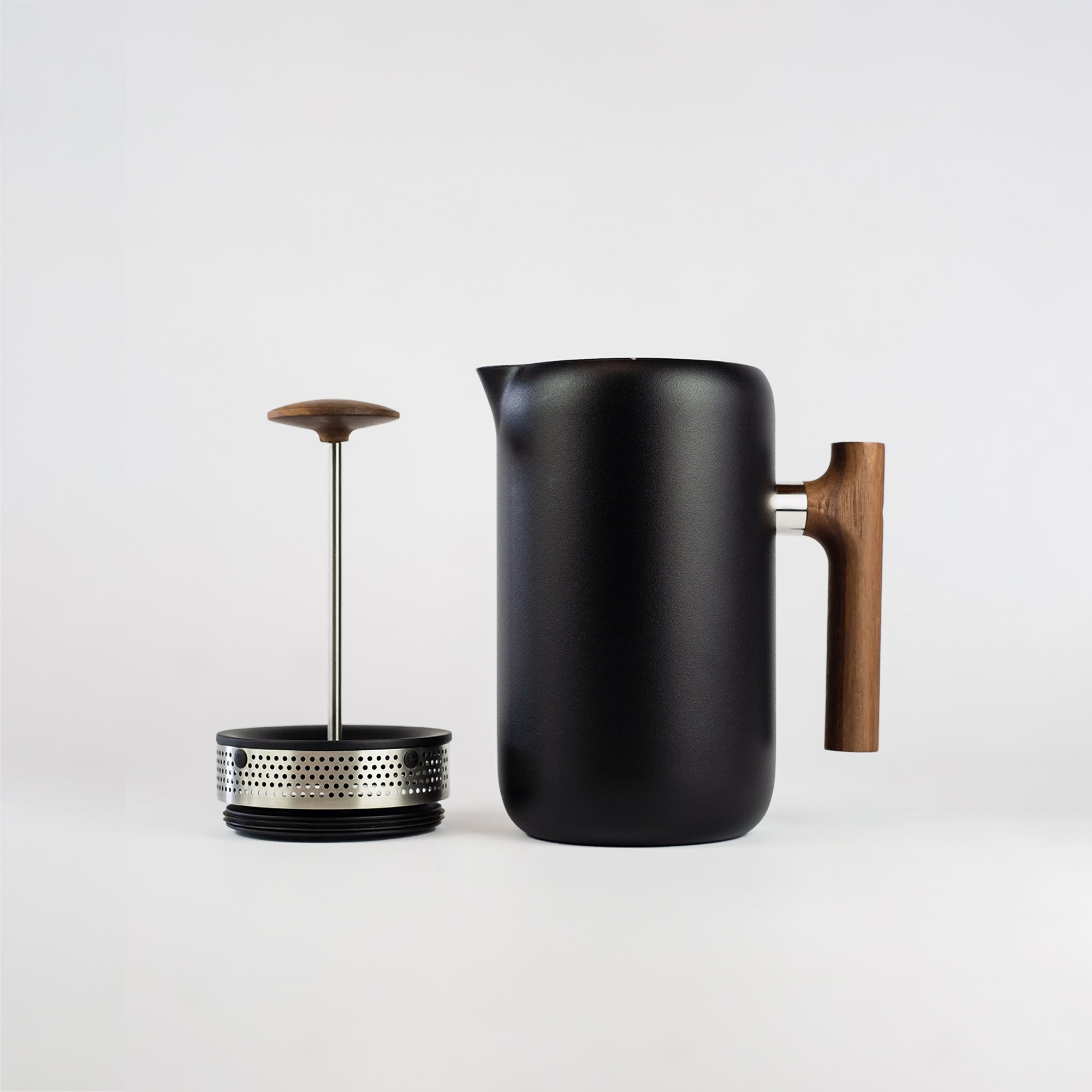 Clara French Press - Matte Black - Fellow - Dark Arts Coffee