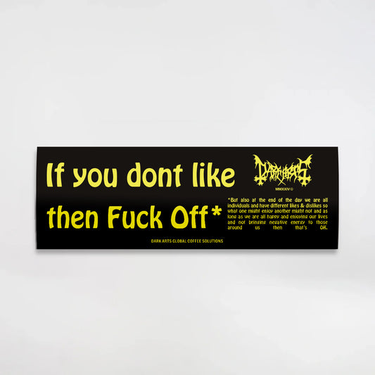 NEGATIVE ENERGY - Bumper Sticker