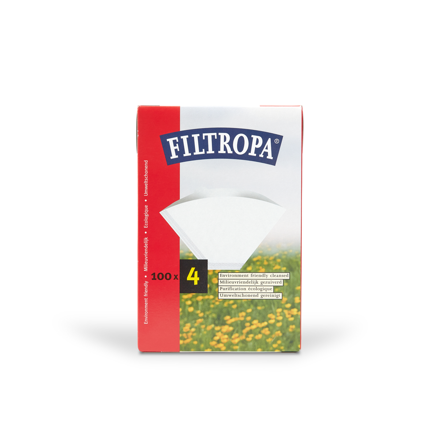 FILTROPA FILTER PAPERS SIZE 4 (100 Pack)
