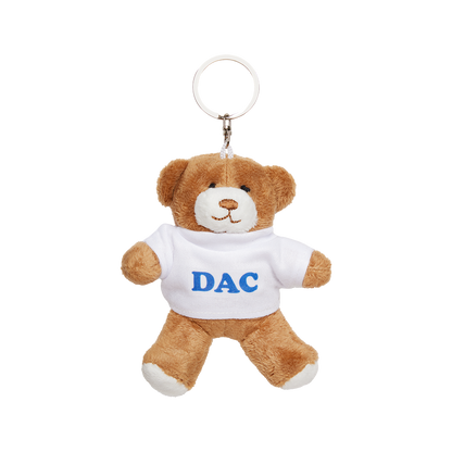 11TH BIRTHDAY TEDDY BEAR KEYCHAIN