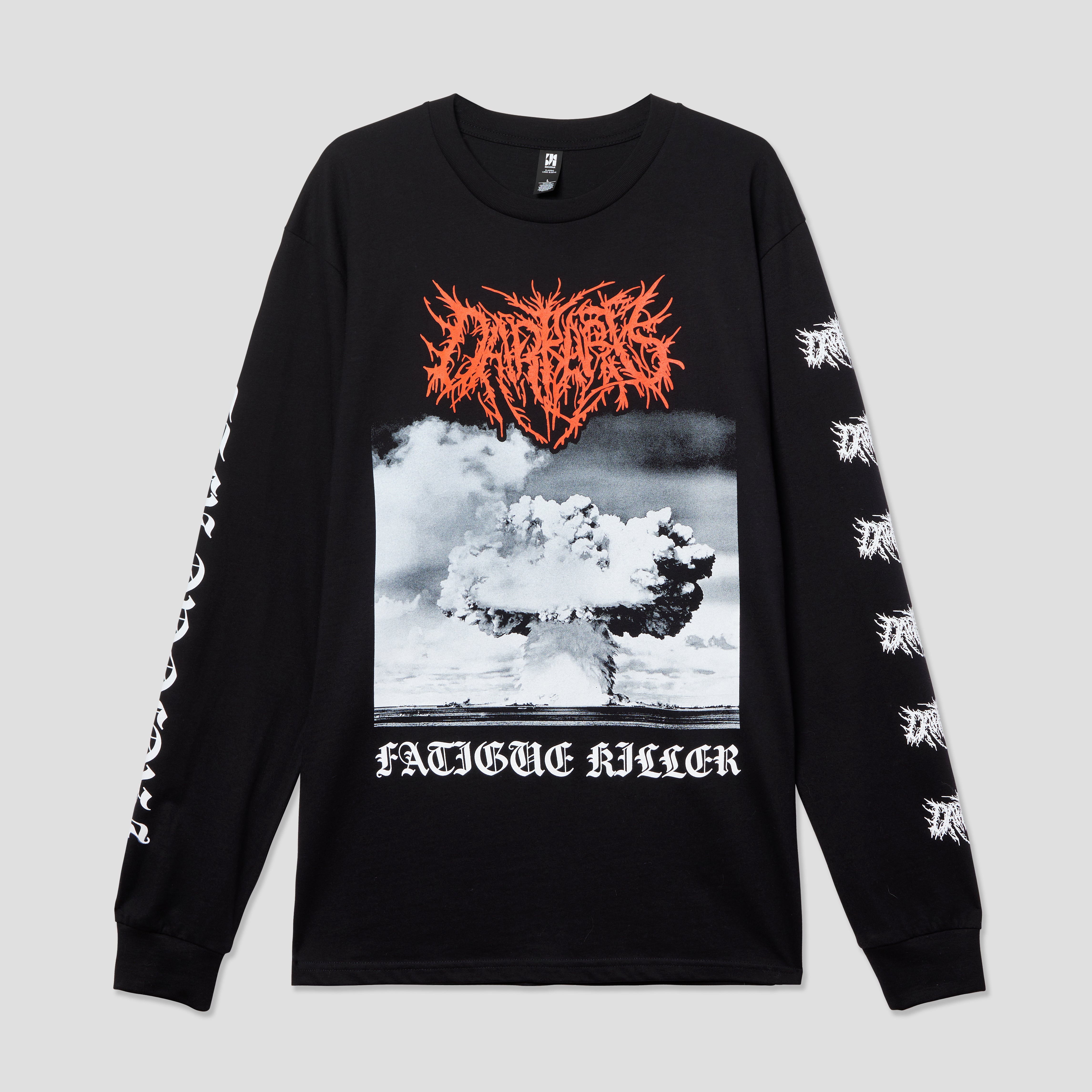 THORNS LONGSLEEVE TEE - Black
