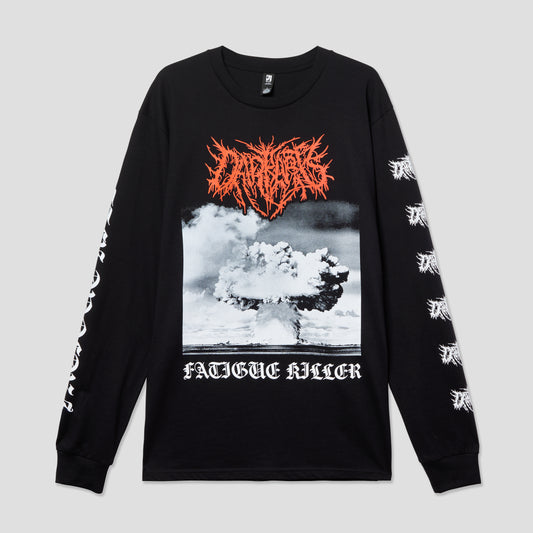 THORNS LONGSLEEVE TEE - Black