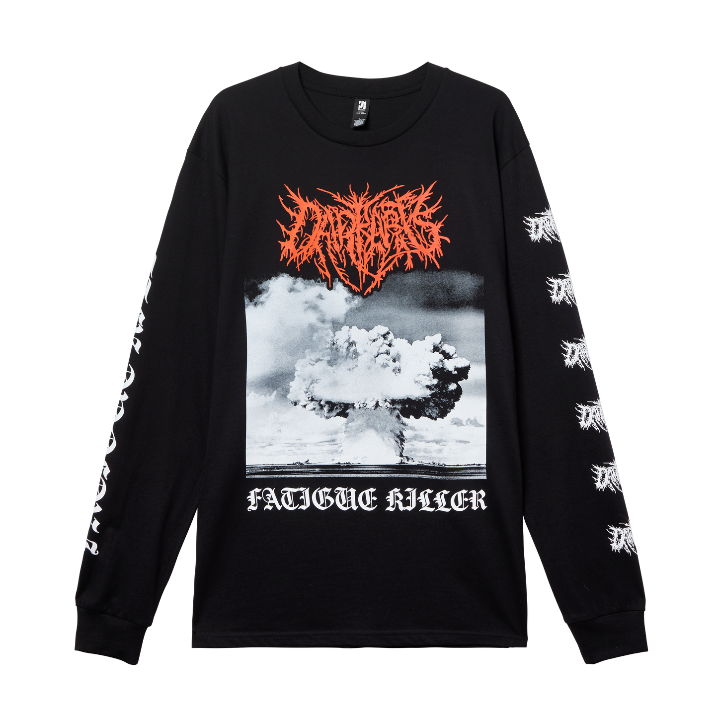 THORNS LONGSLEEVE TEE - Black