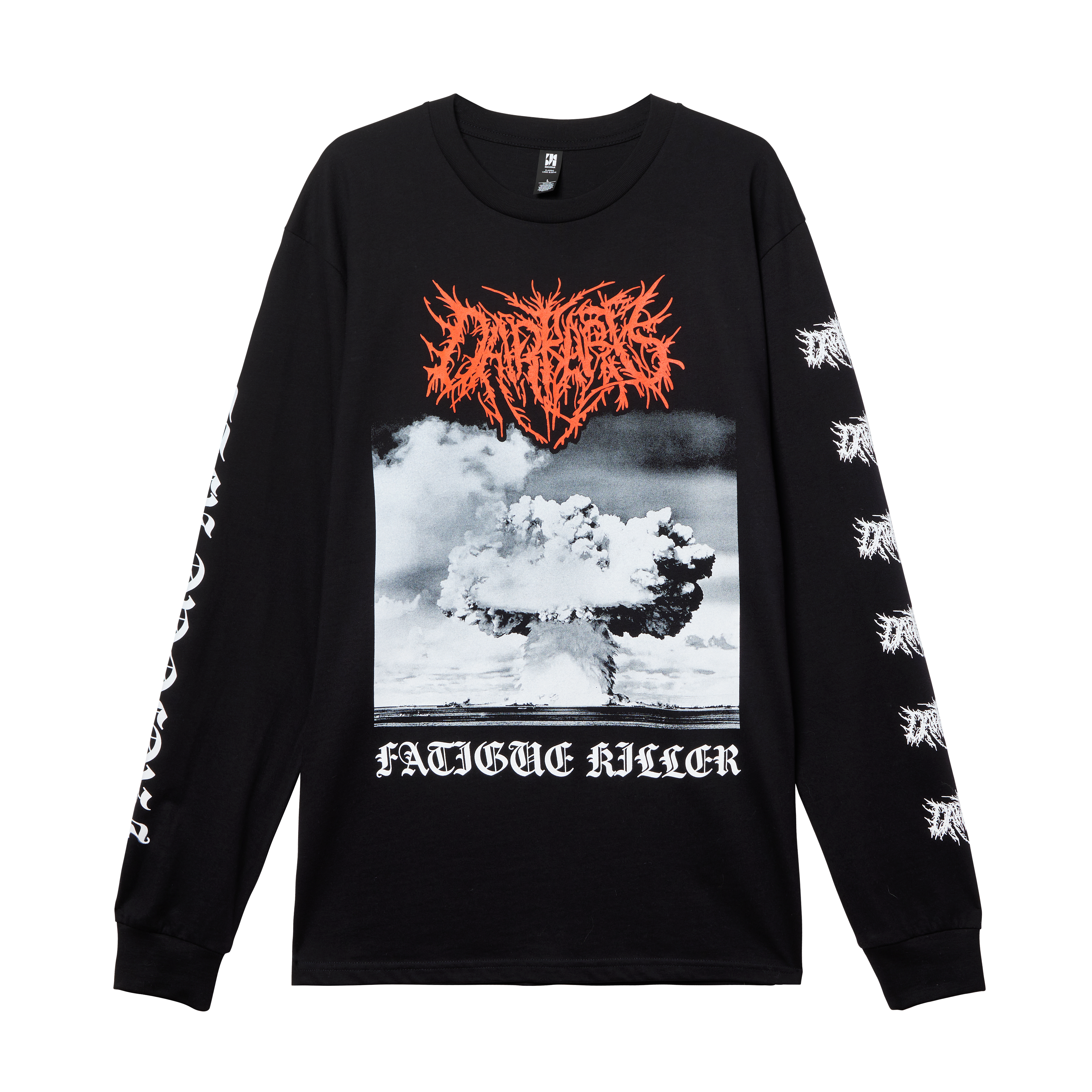 THORNS LONGSLEEVE TEE - Black