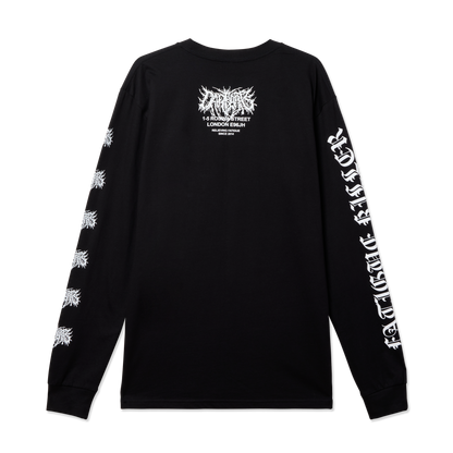 THORNS LONGSLEEVE TEE - Black