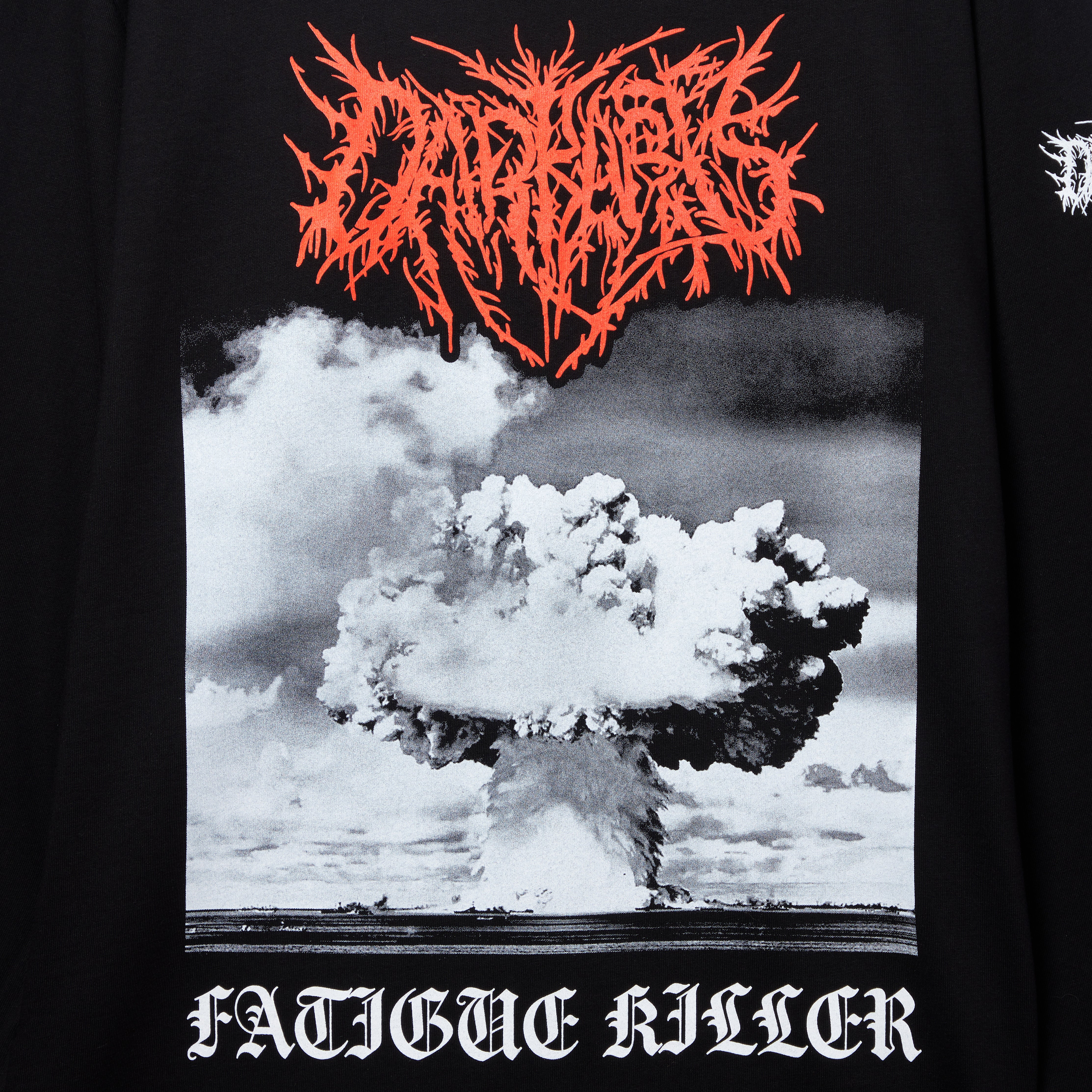 THORNS LONGSLEEVE TEE - Black