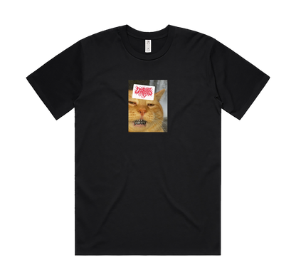 THORNS GRILL CAT T-SHIRT - Black
