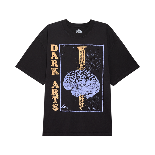 BRAIN SCREW T-SHIRT - Black