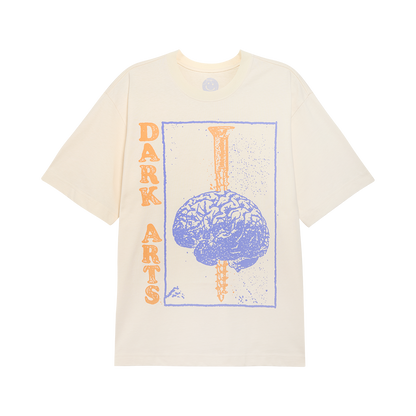 BRAIN SCREW T-SHIRT - Natural