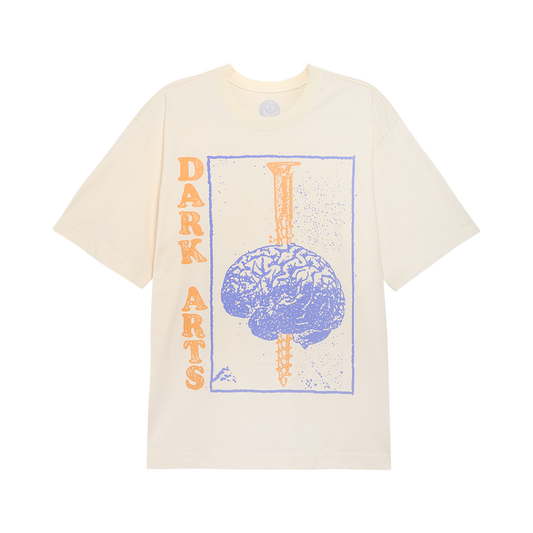 BRAIN SCREW T-SHIRT - Natural