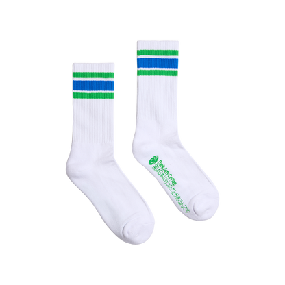 CONVENIENT SOCKS - white (2 pack)