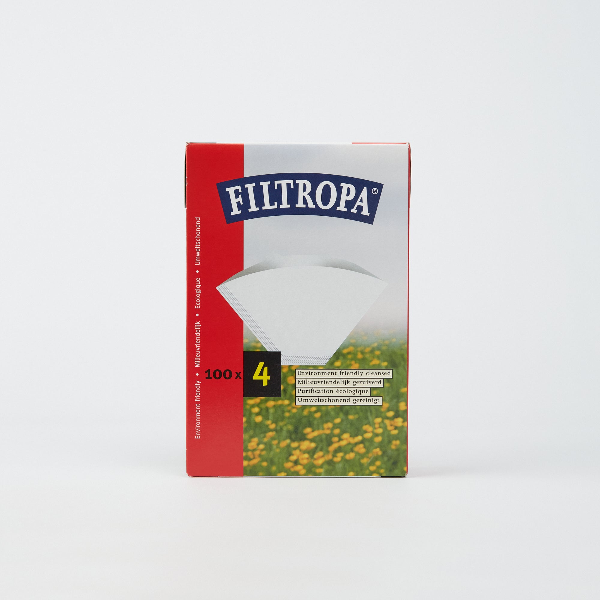 FILTROPA FILTER PAPERS SIZE 4 (100 Pack)